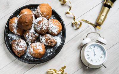 Suikervrije oliebollen, appelbeignets & applecrumble